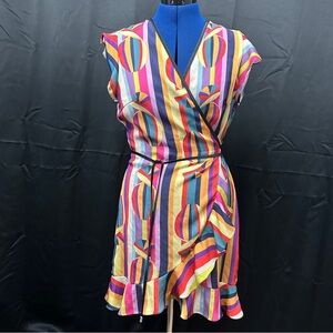 Wrap dress lightweight, colorful
